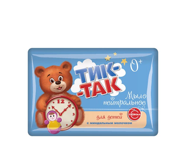 TIK-TAK baby soap with almonds milk